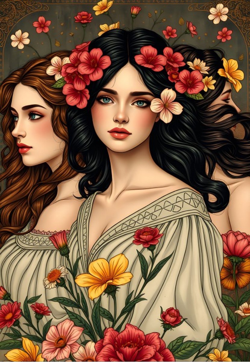 Alipson Puzzle legpuzzel Three Graces - kunst puzzel 1000 stukjes.