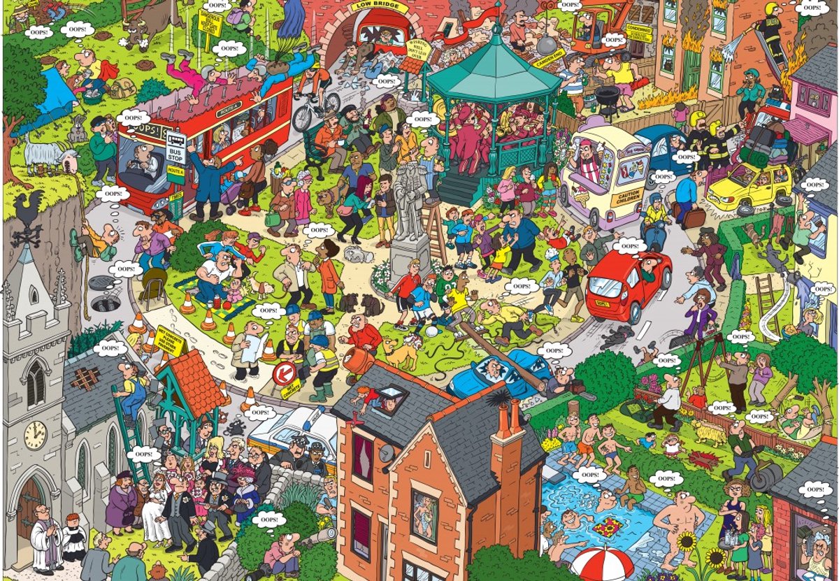 Alipson Puzzle legpuzzel What Could Go Wrong? - 1000 stukjes.