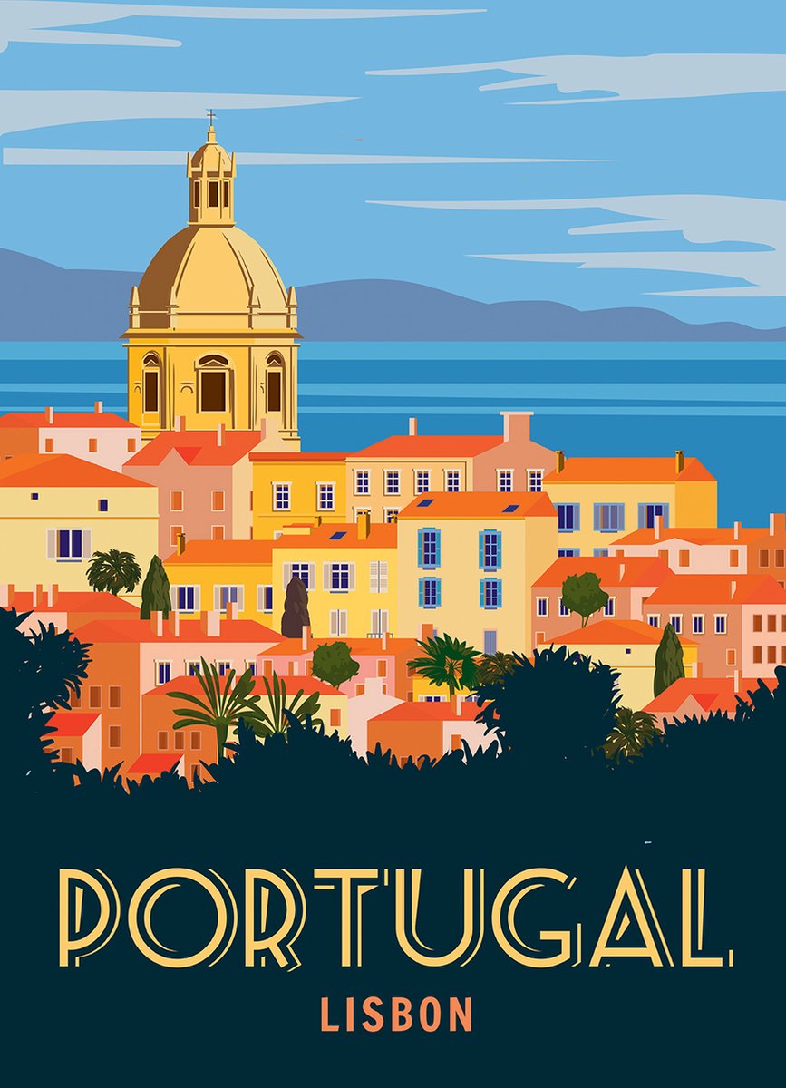 Alipson puzzel Lissabon - Portugal - 500 stukjes.