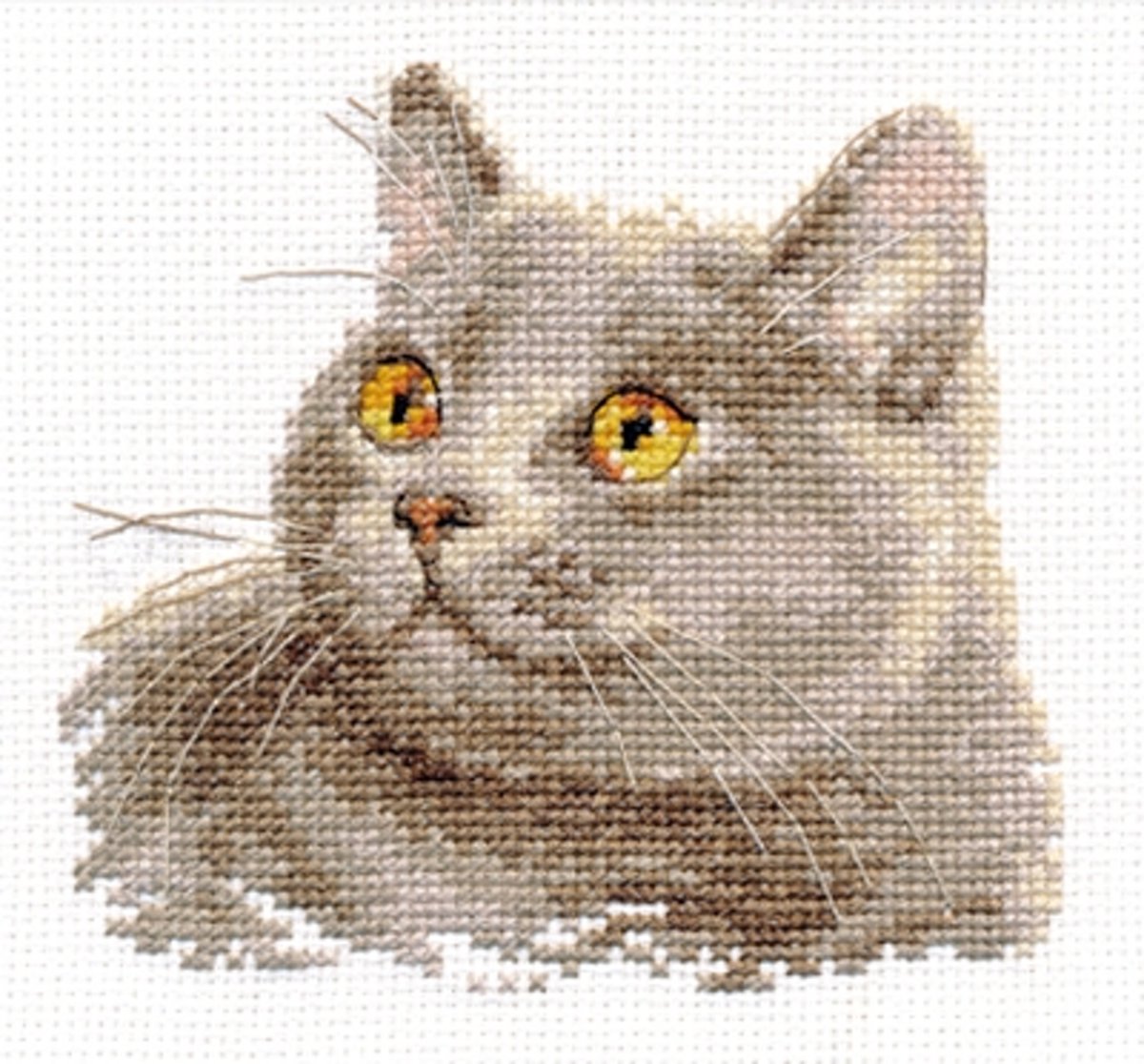 Borduurpakket British Cat - Alisa
