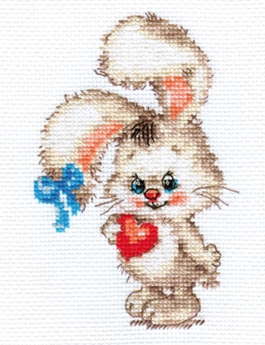 Borduurpakket Konijn - For My Bunny - Alisa