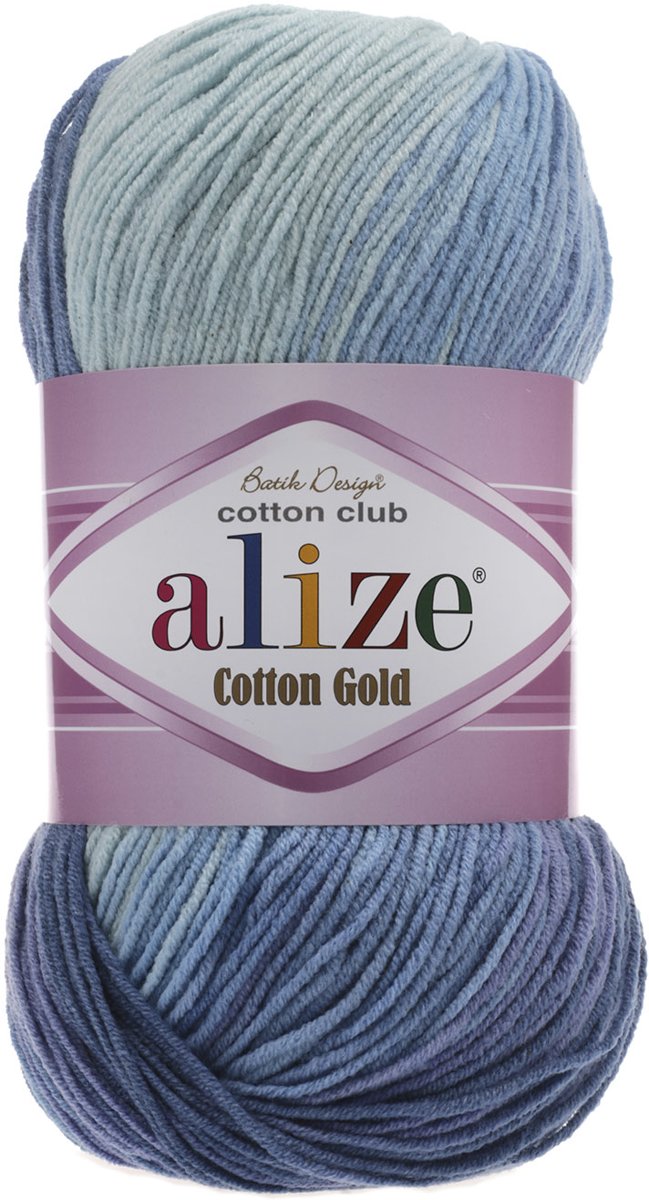 Alize Cotton Gold Batik 3299 Pakket 5 bollen