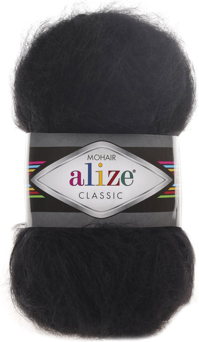 Alize Mohair Classic 60 Pakket 5 Bollen van 100 Gram