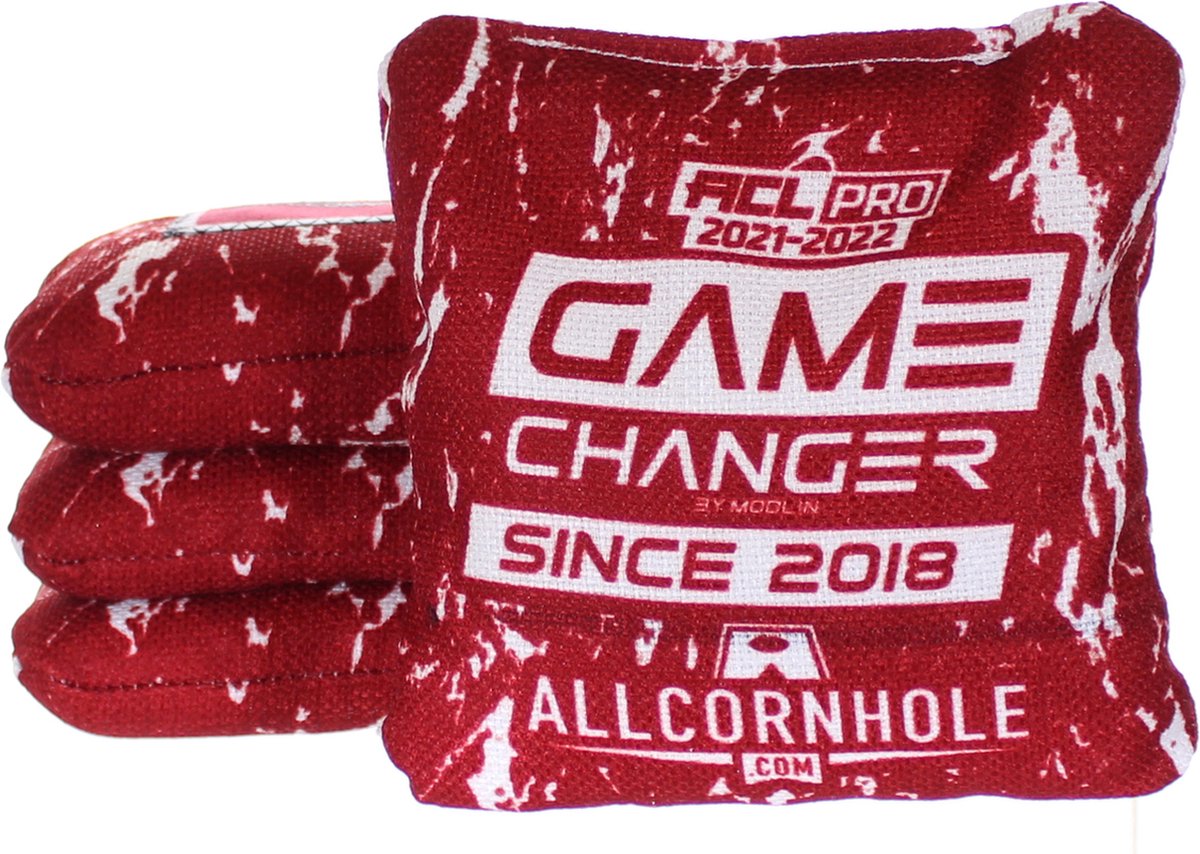 GameChanger Cornhole Zakjes - 1x4 - Rood - ACL Pro