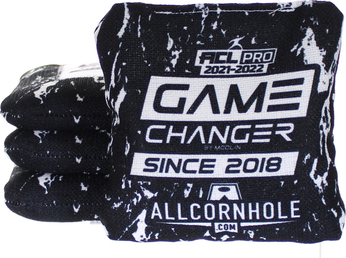GameChanger Cornhole Zakjes - 1x4 - Zwart - ACL Pro