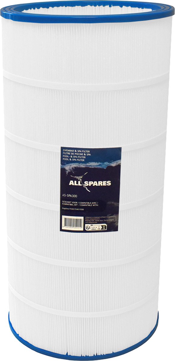 AllSpares Spa Waterfilter geschikt voor Magiline FX30 / FX40 / FX50 (Ø295x605mm)