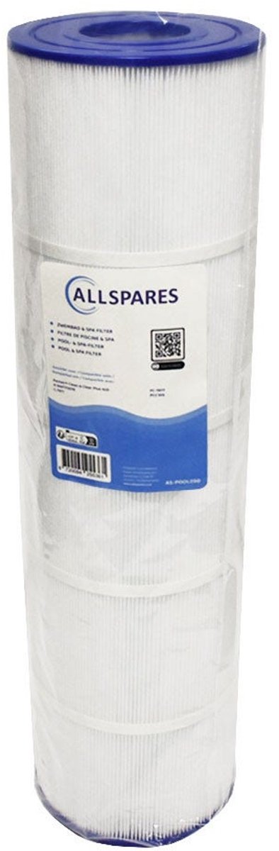 AllSpares Waterfilter voor Zwembaden geschikt voor Pentair Clean & Clear Plus 520 / H-RAF173576 (Ø180x665mm)