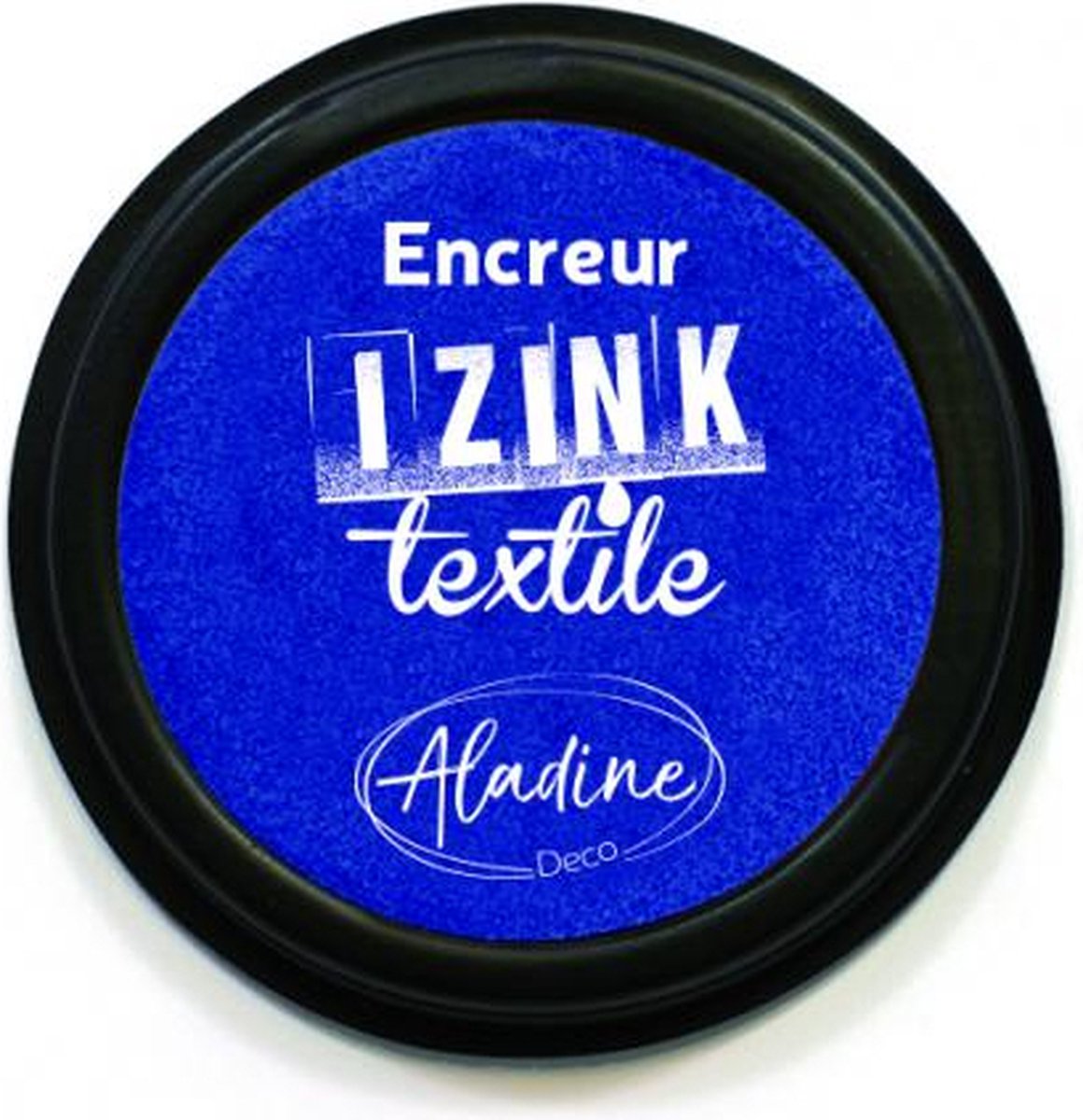 ENCREUR IZINK TEXTILE BLEU FONCE INDIGO