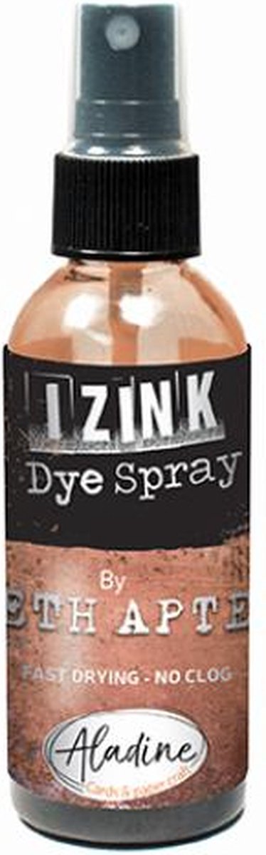 IZINK DYE SPRAY SETH APTER CUIVRE - COPPER BUFF 80 ML - 2.7 Fl. Oz.