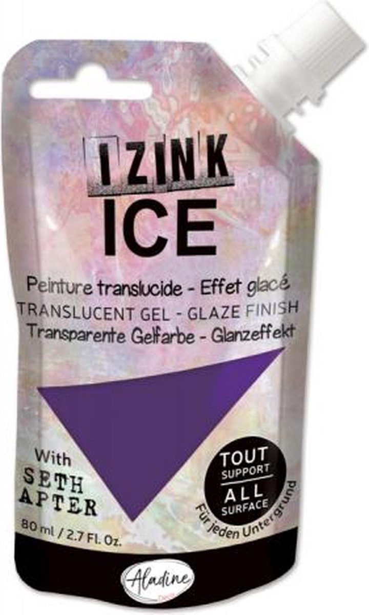 IZINK ICE VIOLET CASSIS - ARCTIC GRAPE - 80 ML - 2.7 Fl. Oz.