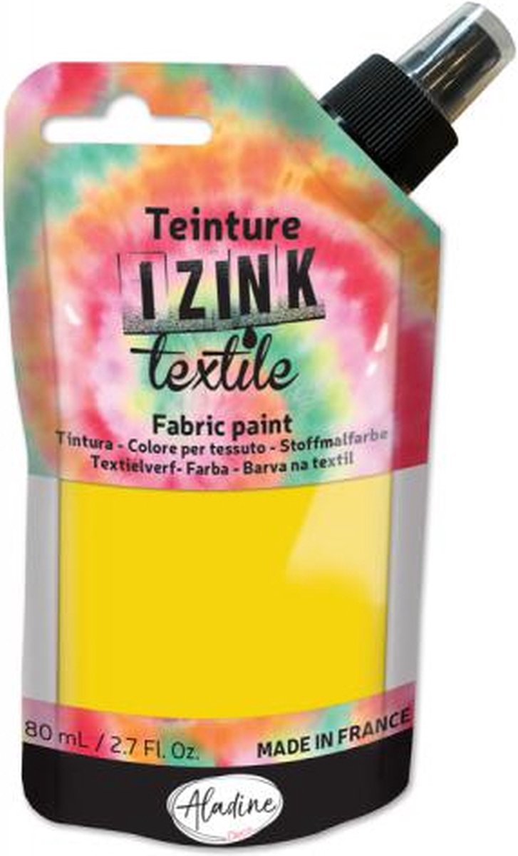 IZINK TEXTILE DYE CAMOMILLE 80 ML
