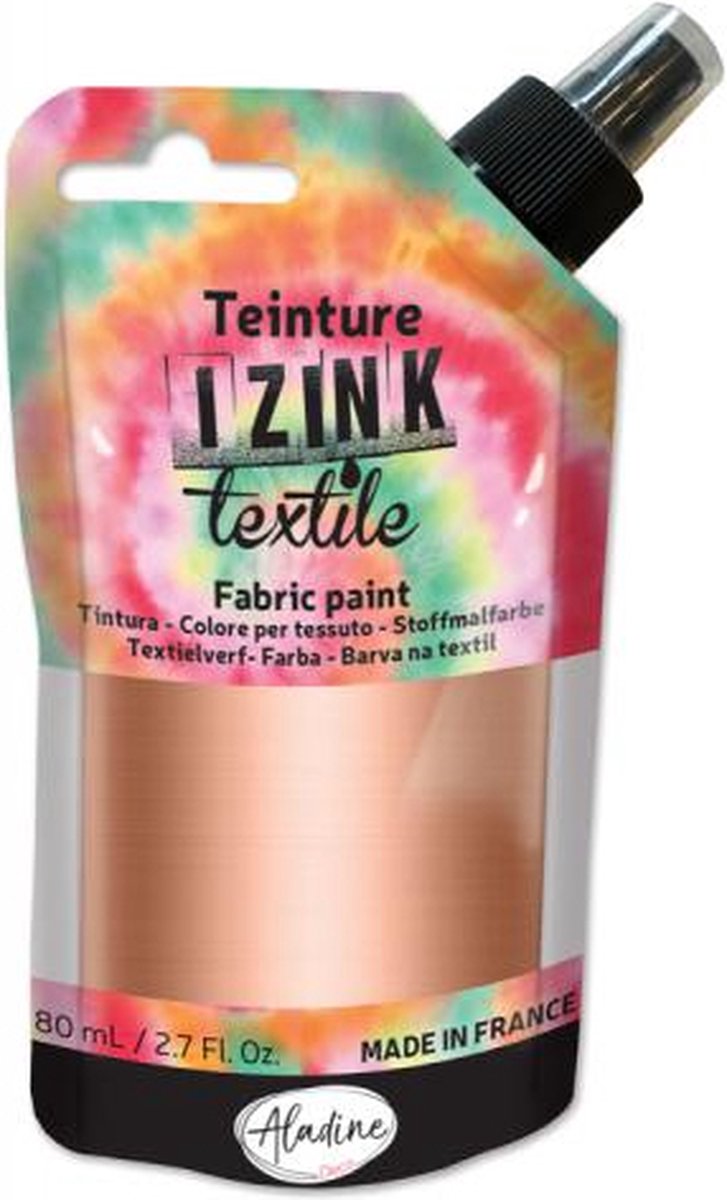 IZINK TEXTILE DYE COPPER 80 ML