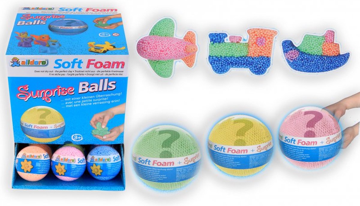Soft Foam Bal + Surprise