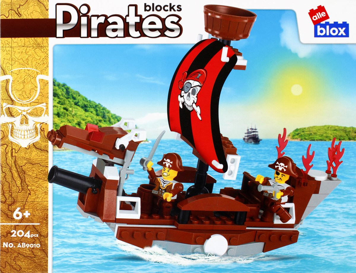 alle blox Pirates - Piratenboot - 525171