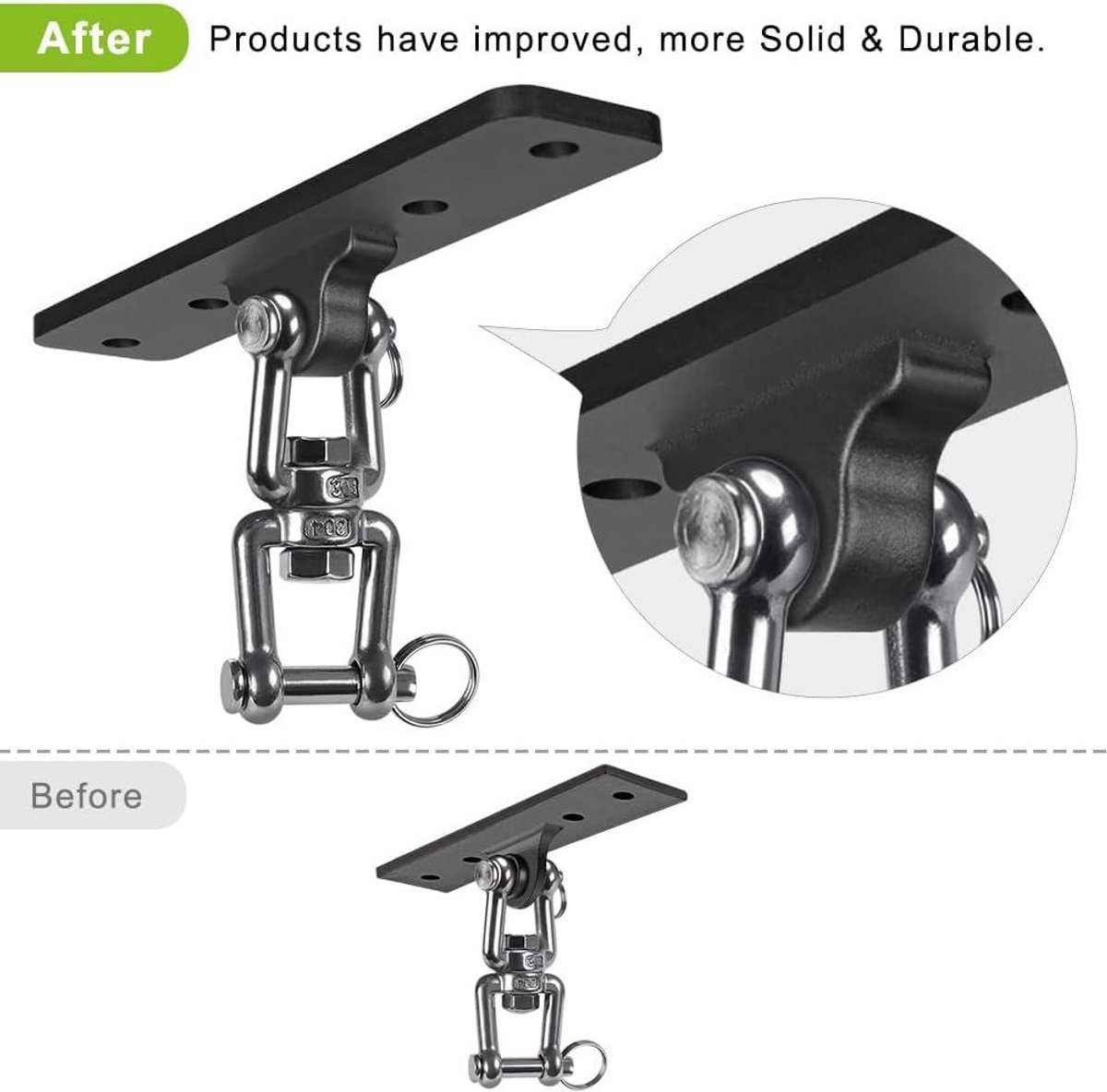 Allecto Plus - Zware tassenhanger voor krachttrainingssystemen en yogaschommels