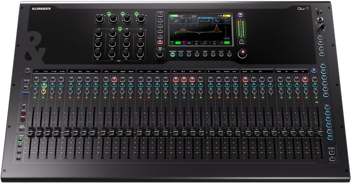 Allen & Heath Qu-7 Digital mixing console - Digitale mixer