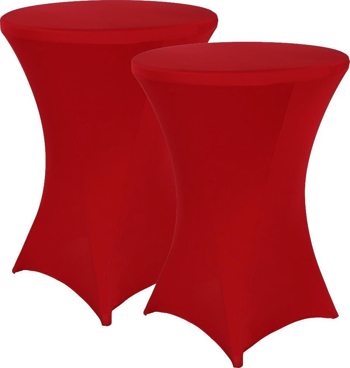 Statafelrok luxe rood bordeaux per 2 – statafelhoes – stretch – statafel tafelrok – staantafelhoes – geschikt voor horeca evenementen – sta tafel hoes – staantafelhoes – trouwerij – bruiloft – statafelrokken