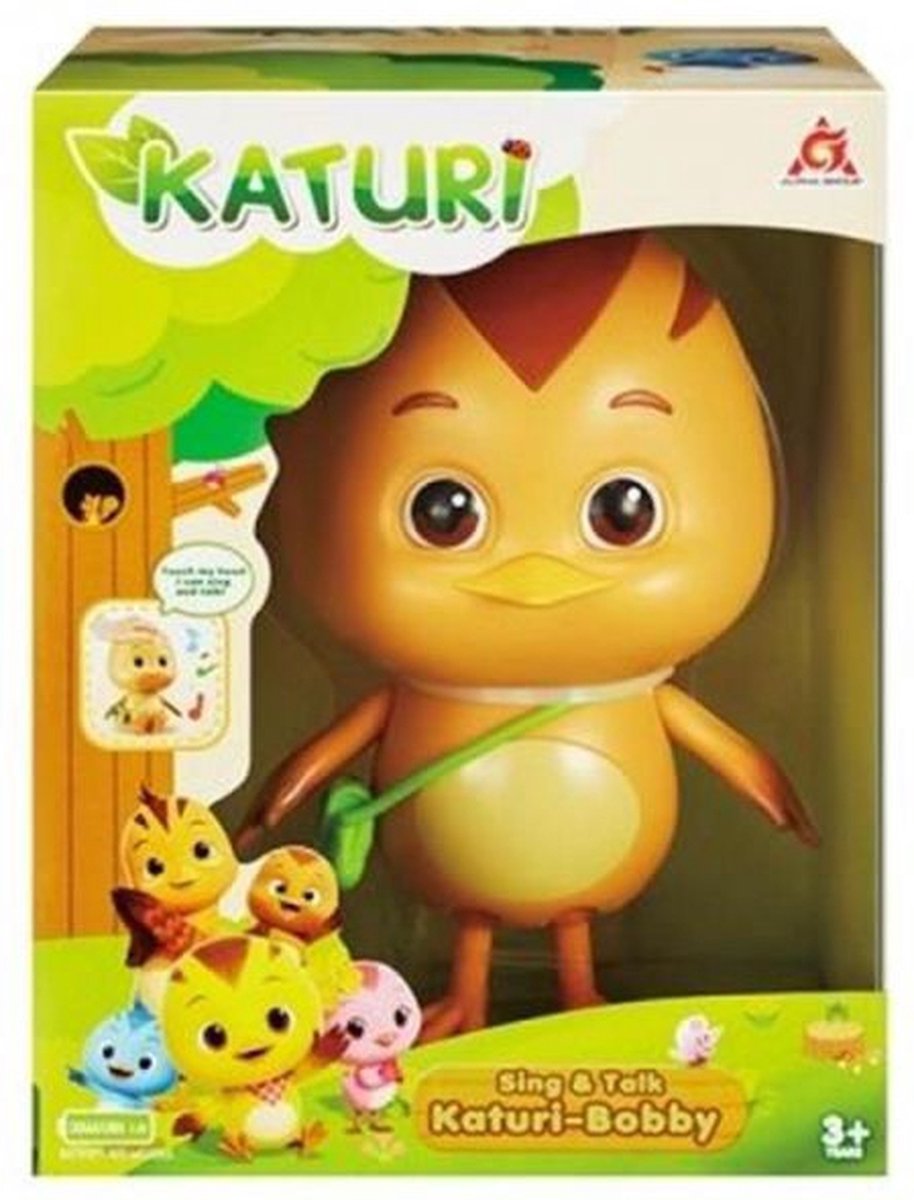 Katuri bobby 15cm sing & talk