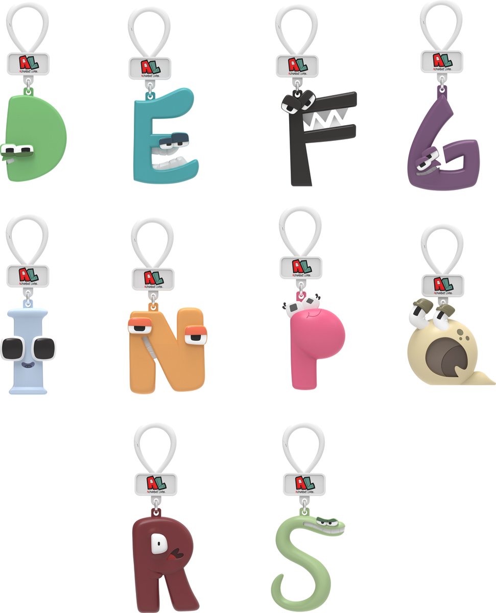 Alphabet Lore - Collector Clips