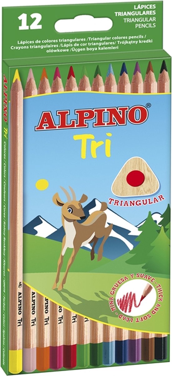 Alpino AL000128 kleurpotlood Meerkleurig 12 stuk(s)