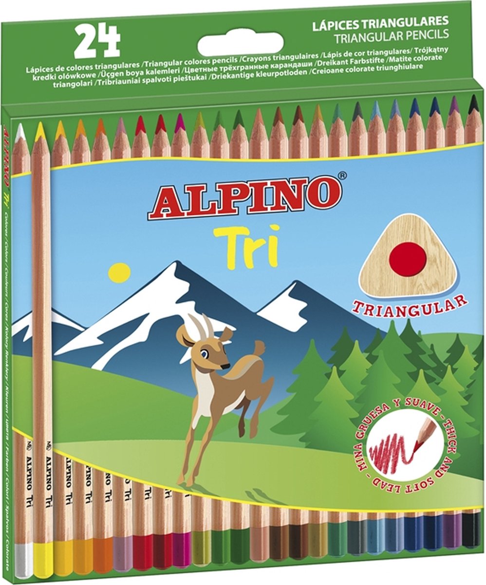 Alpino AL000129 kleurpotlood Meerkleurig 24 stuk(s)