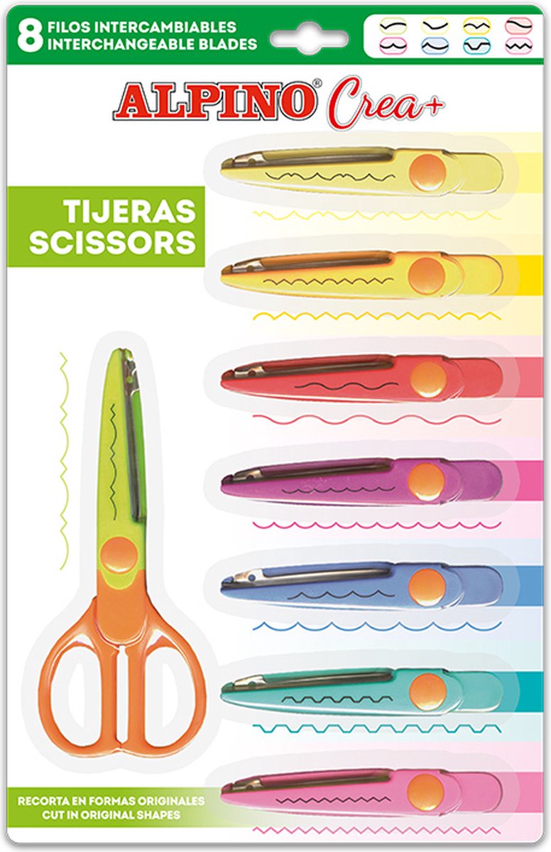 Alpino PT0030 buro- & knutselschaar Figuur snijding Meerkleurig