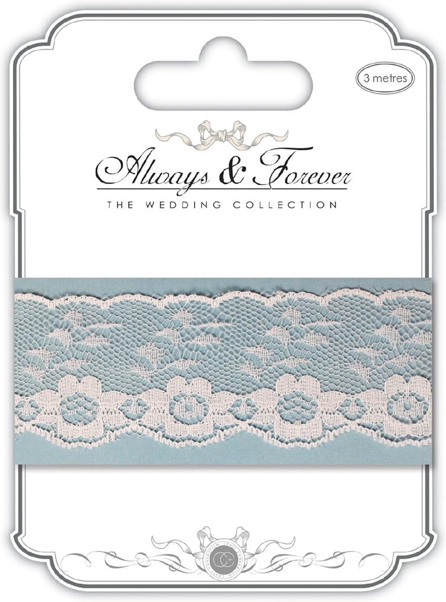 Always & Forever Lace Ribbon - Flower Chain
