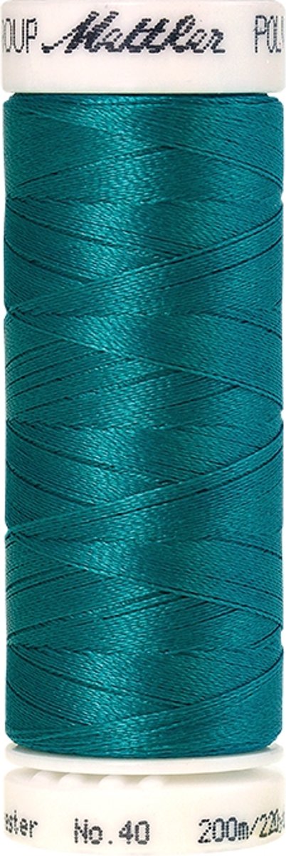 Mettler borduurgaren - Blauw - Nr 4423 - Polysheen - 200 meter