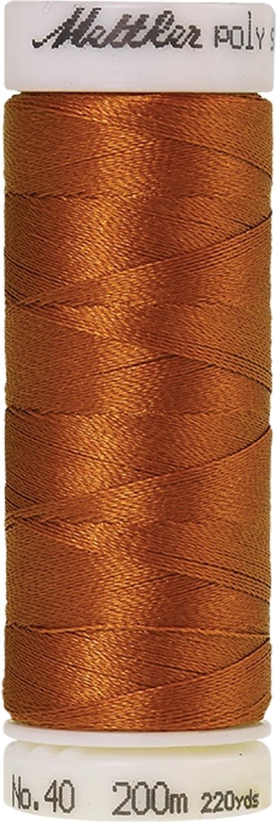 Mettler borduurgaren - Bruin - Nr 931 - Polysheen - 200 meter