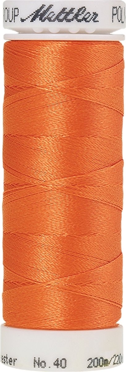 Mettler borduurgaren - Oranje - Nr 1220 - Polysheen - 200 meter