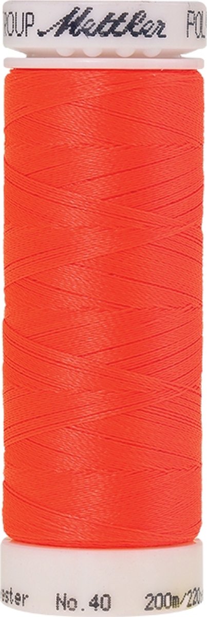 Mettler borduurgaren - Oranje - Nr 1306 - Polysheen - 200 meter