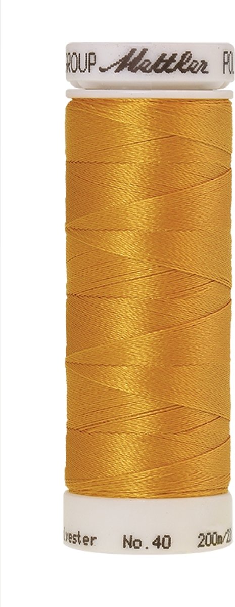 Mettler borduurgaren - Oranje - Nr 704 - Polysheen - 200 meter