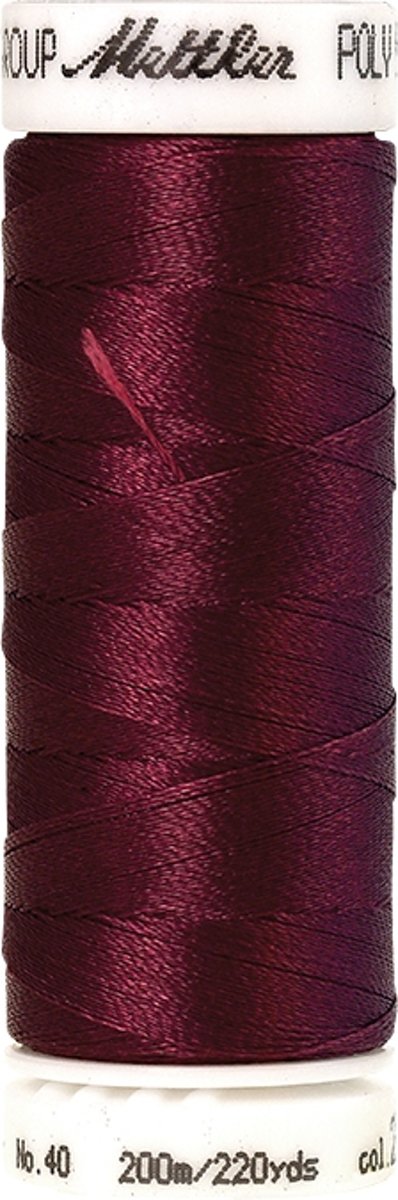 Mettler borduurgaren - Paars - Nr 2222 - Polysheen - 200 meter