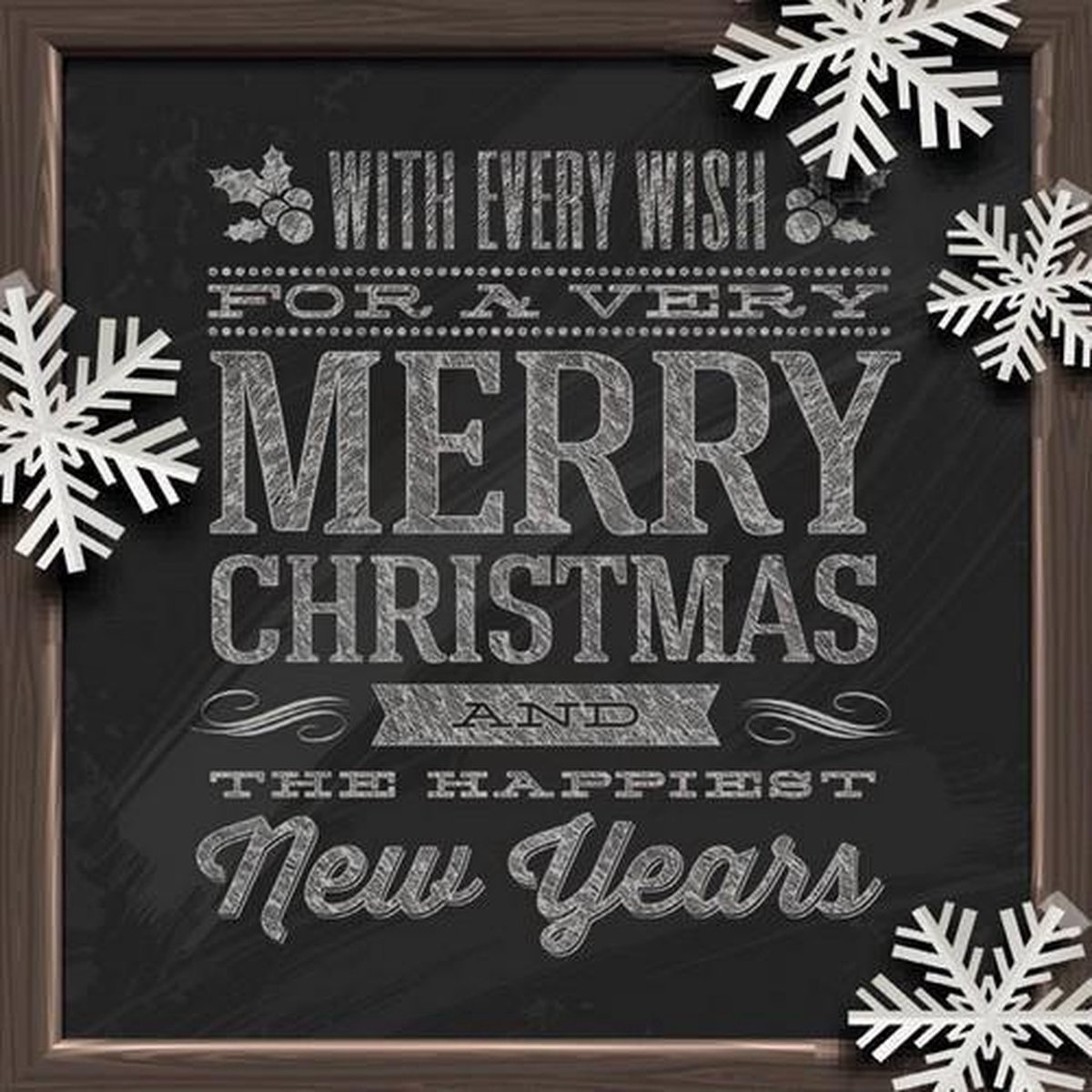 Servet Beste wensen (5 stuks)