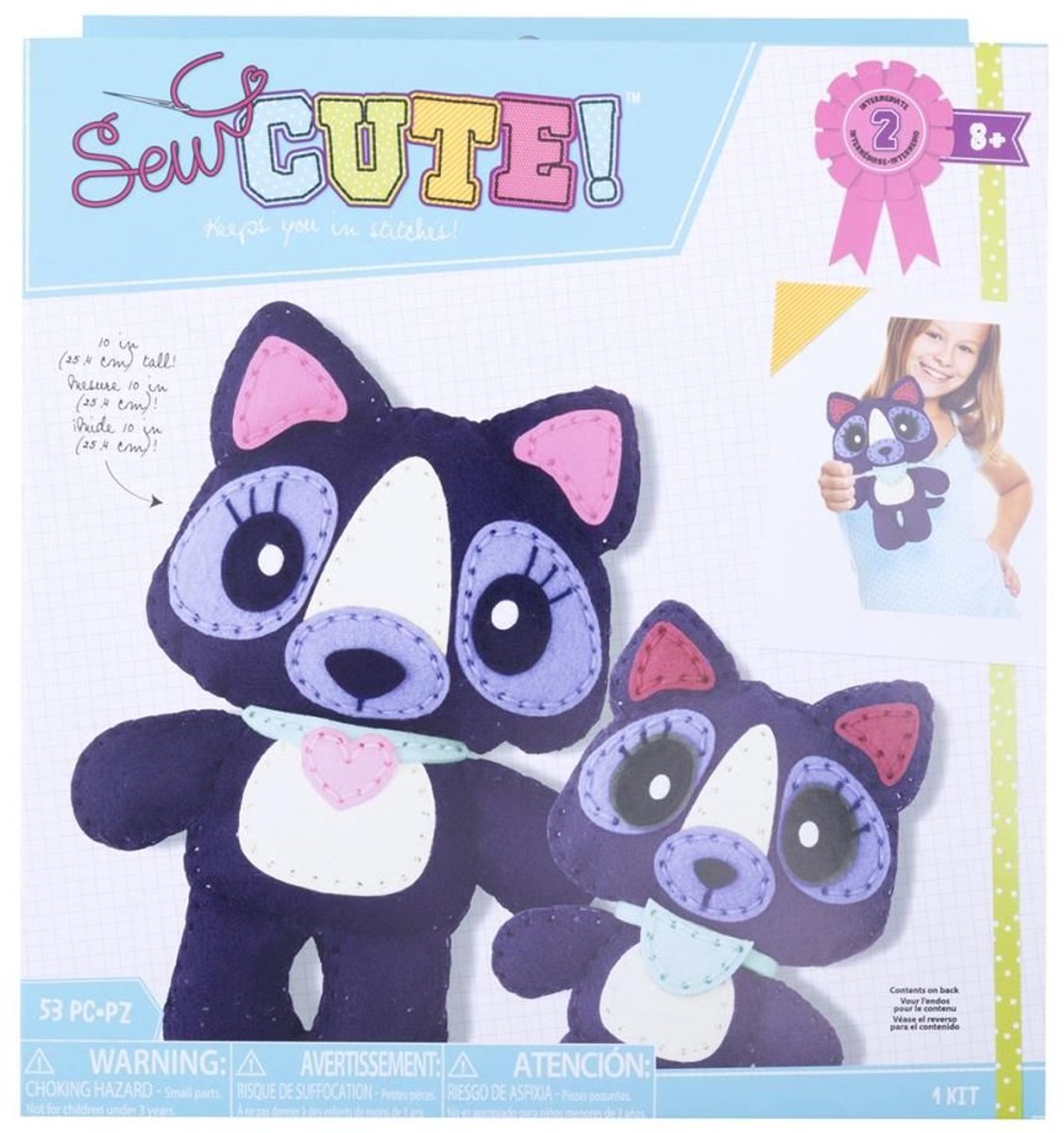 American Crafts - Viltset - kat en kitten - 99003626