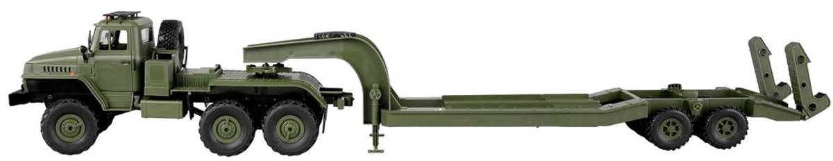 Amewi 22671 Ural B36 1:16 Elektro RC truck RTR Incl. accu en laadkabel, Gelakt, Met lichteffect