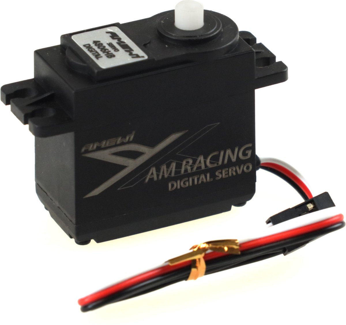 Amewi Standaard servo AMXRacing 4806HB Digital Digitale servo Materiaal (aandrijving): Kunststof
