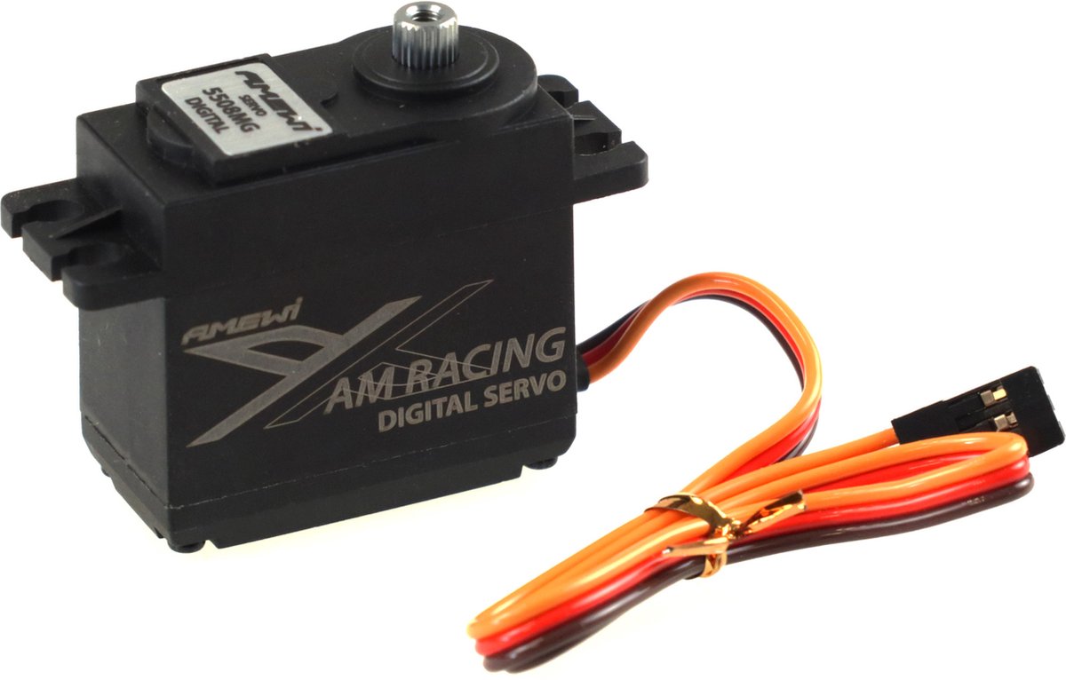 Amewi Standaard servo AMXRacing 5508MG Digital Digitale servo Materiaal (aandrijving): Metaal