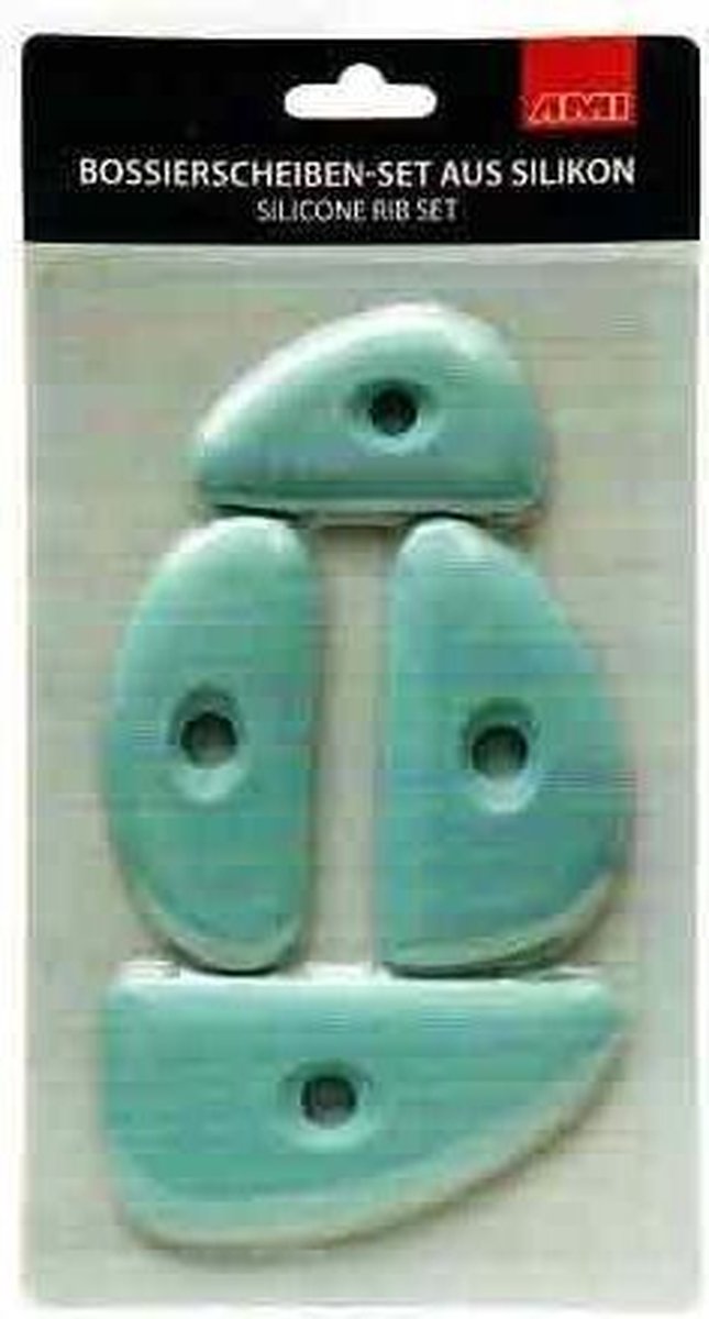 Lomer siliconen set 4 delig