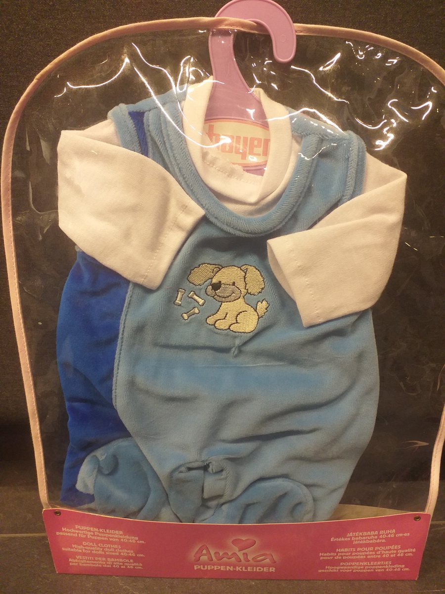 Boxpakje AMIA - Poppenkleertjes voor pop van 40 - 46 cm