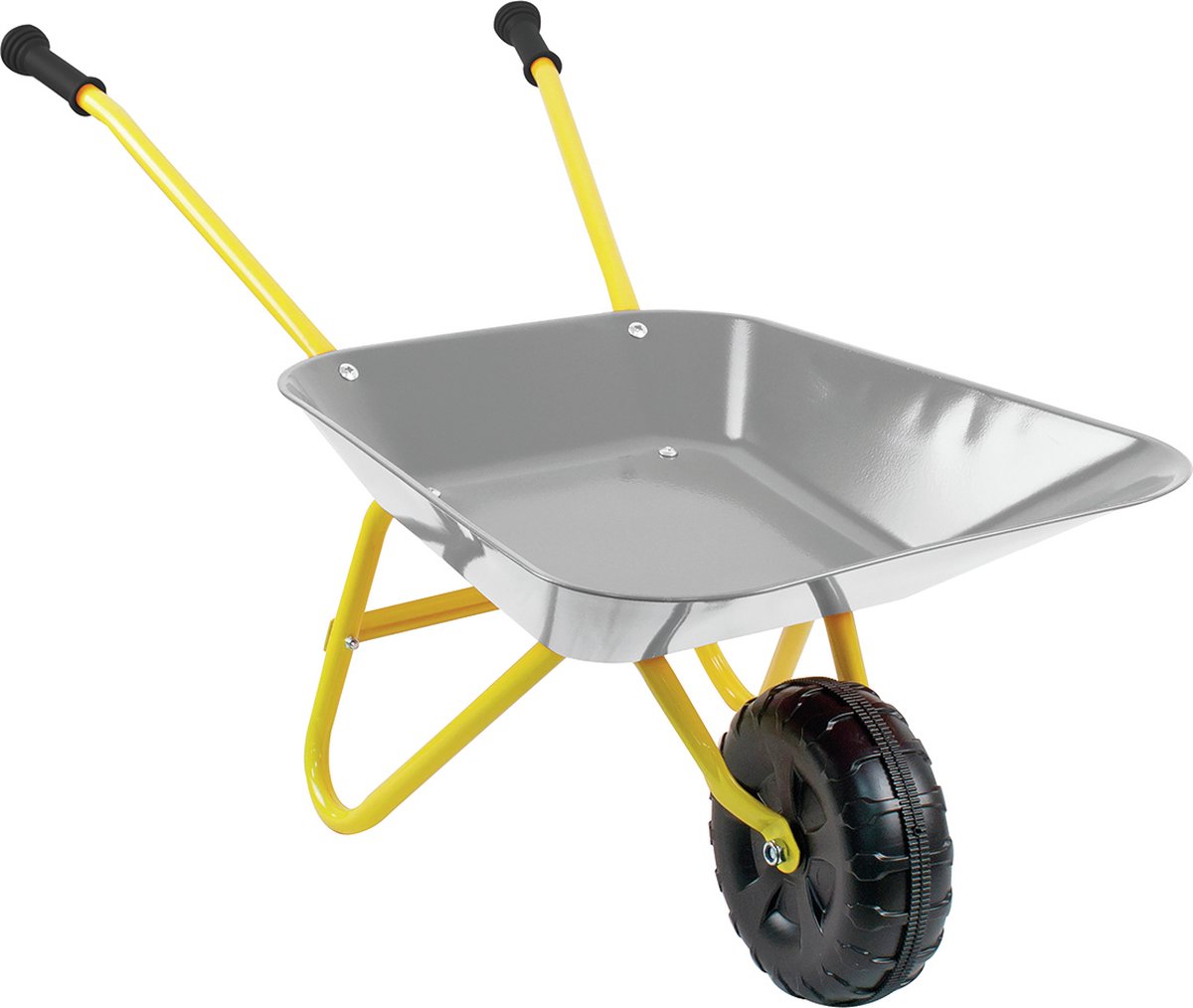 Kinderkruiwagen -metaal inoxlook