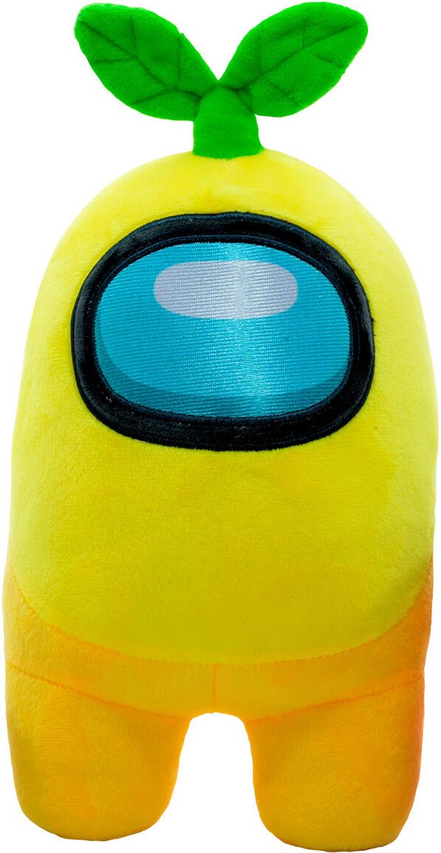 Among Us - gele knuffel - 30 cm