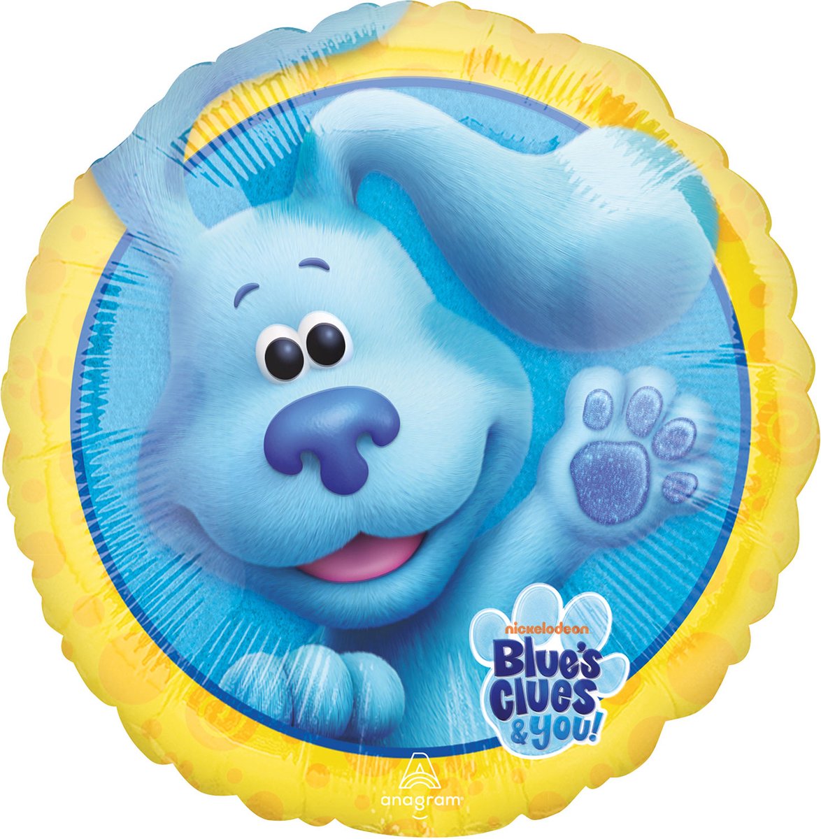 Amscan - Blues Clues - Folie ballon - Foilballon - 43cm - Leeg - 1 Stuks.