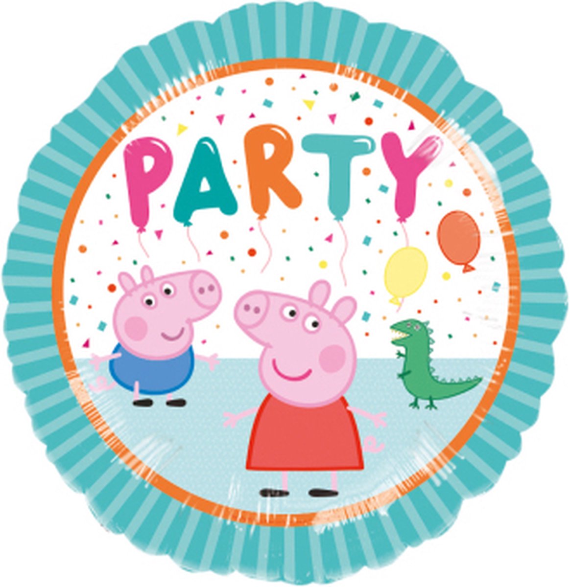 Amscan - Peppa Pig - Folie ballon - Helium Ballon - 43 Cm - Leeg - 1 Stuks