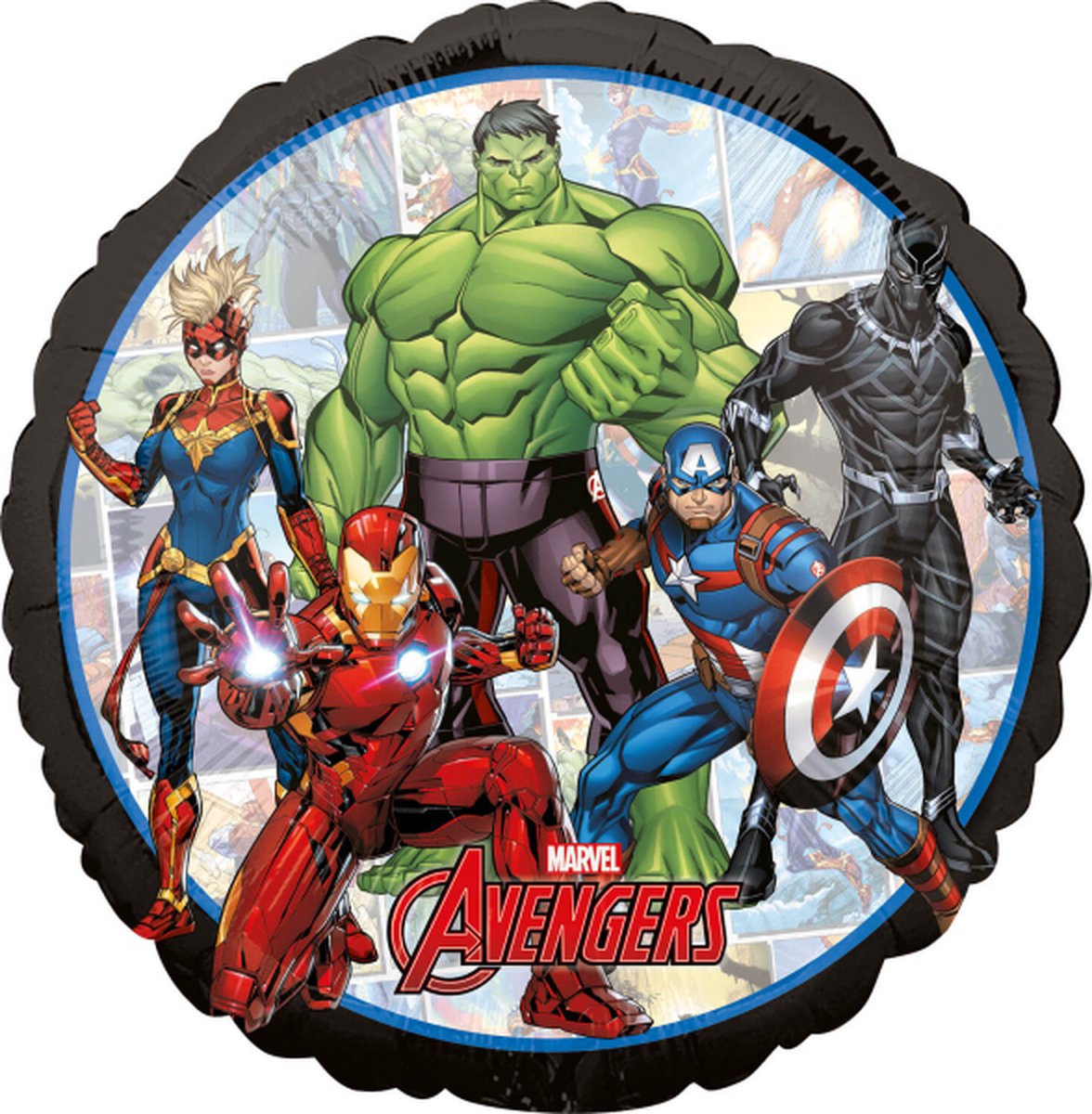 Amscan - The Avengers - Helium ballon - Folie Ballon - 43 Cm - Leeg - 1 Stuks