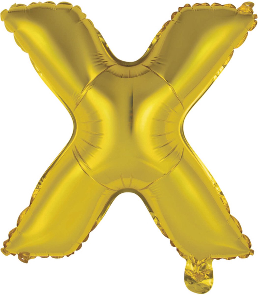 Amscan 9909657, Speelgoed ballon, Folie, Goud, 5 stuk(s)