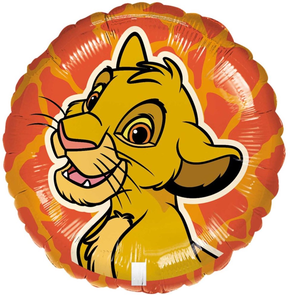 Amscan Folieballon Lion King - Simba - 43cm - ongevuld