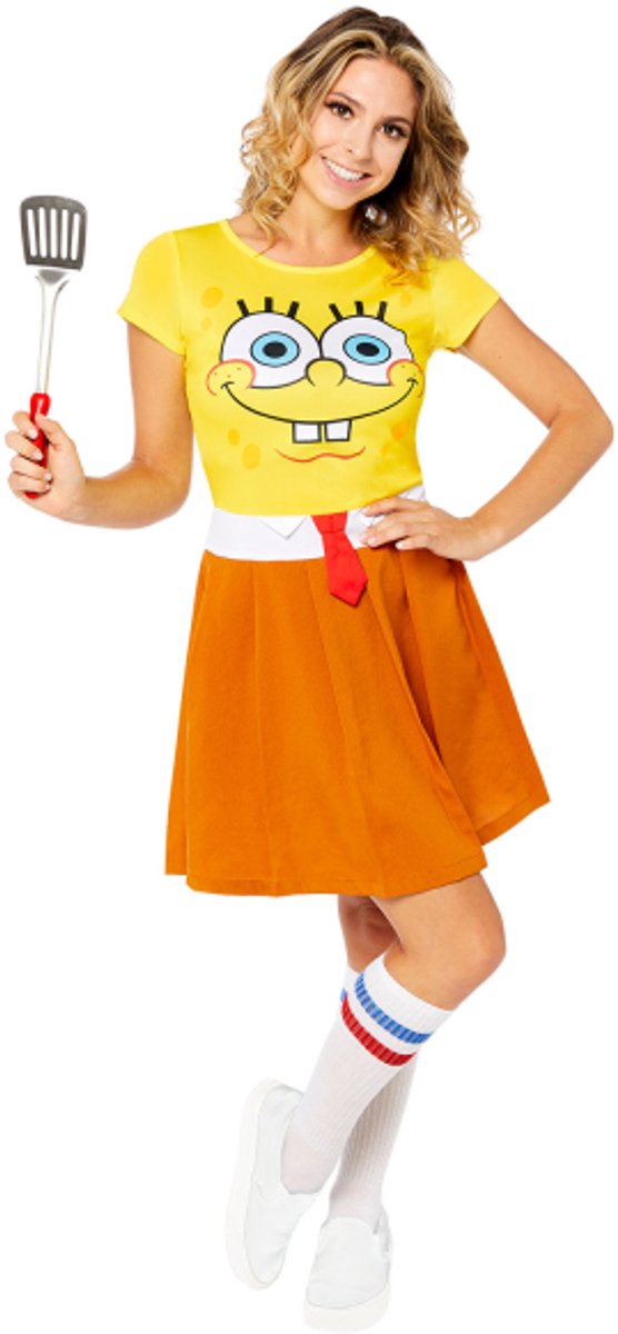 Amscan Volwassene verkleedset Spongebob vrouw maat XL