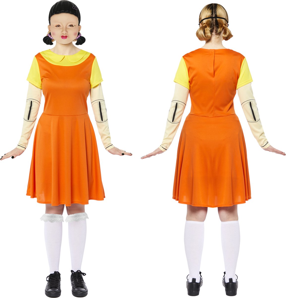 Amscan kostuum Squid game - Young hee Doll Deluke maat M