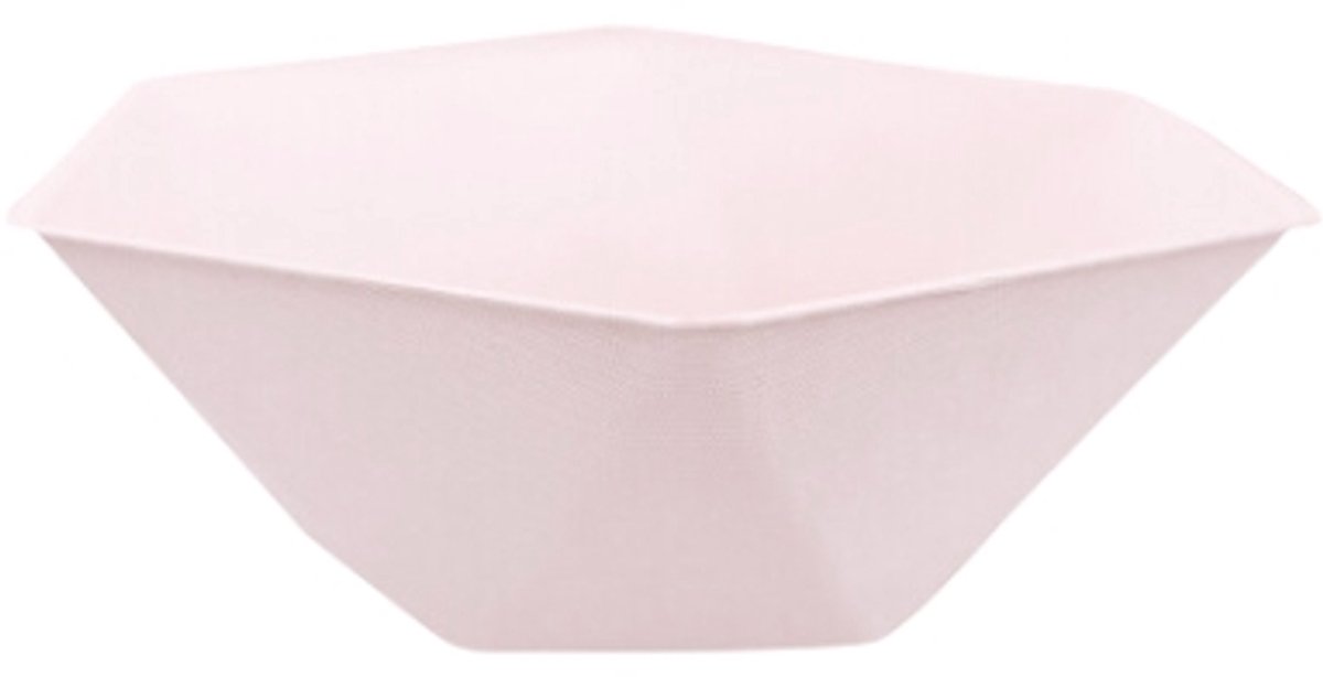 Hexagon Lichtroze – 6 stuks